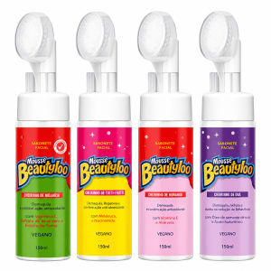 Sabonete Mousse de Limpeza Facial Beautyloo 150ml