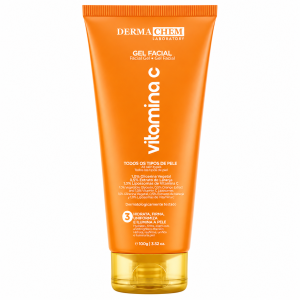 Gel Facial Anti-Idade Vitamina C Dermachem Laboratory 100g