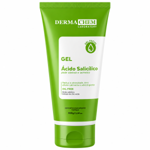 Gel Facial Antioleosidade com Ácido Salicílico Dermachem Laboratory 100g